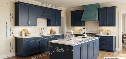 Kitchen Cabinet Height: Standard Sizes & Guide