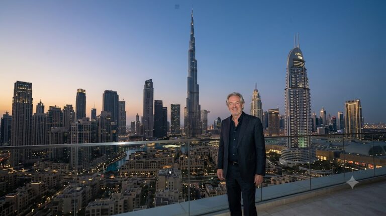 Adrian Smith architect with iconic skyscrapers representing his career and estimated net worth.
